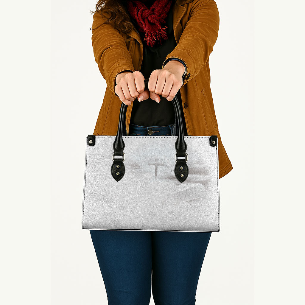 Niue White Sunday Tapu Fanau Leather Bag Fiti Pua Mix Hiapo Tapa