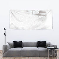 Niue White Sunday Tapu Fanau Tapestry Fiti Pua Mix Hiapo Tapa