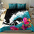 Hawaii Surfing Bedding Set Triple Crown Rides The Waves LT7 - Polynesian Pride