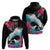 Hawaii Surfing Hoodie Triple Crown Rides The Waves LT7 - Polynesian Pride