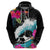 Hawaii Surfing Hoodie Triple Crown Rides The Waves LT7 - Polynesian Pride