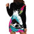 Hawaii Surfing Hoodie Dress Triple Crown Rides The Waves LT7 - Polynesian Pride