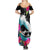 Hawaii Surfing Summer Maxi Dress Triple Crown Rides The Waves LT7 - Polynesian Pride