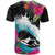 Hawaii Surfing T Shirt Triple Crown Rides The Waves LT7 - Polynesian Pride