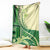 Samoa Siapo Mamanu Blanket Plumeria Emerald Motifs