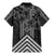 Aotearoa Taniko Pattern Family Matching Mermaid Dress and Hawaiian Shirt Poutama Mix Kowhai Flowers