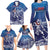Samoa Manuia le Aso Tuto'atasi Siapo Motif Family Matching Long Sleeve Bodycon Dress and Hawaiian Shirt Warrior with Nifo Oti