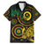 Vanuatu Personalized Aboriginal Arts Family Matching Mermaid Dress and Hawaiian Shirt Turtle and Iguana Special - Polynesian Pride