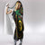 Vanuatu Personalized Aboriginal Arts Hooded Blanket Turtle and Iguana Special - Polynesian Pride