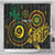 Vanuatu Personalized Aboriginal Arts Shower Curtain Turtle and Iguana Special - Polynesian Pride