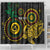 Vanuatu Personalized Aboriginal Arts Shower Curtain Turtle and Iguana Special - Polynesian Pride