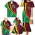 Vanuatu Personalized Tribal Family Matching Mermaid Dress and Hawaiian Shirt Aboriginal Inspired Mix Style - Polynesian Pride