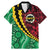Vanuatu Personalized Tribal Family Matching Mermaid Dress and Hawaiian Shirt Aboriginal Inspired Mix Style - Polynesian Pride