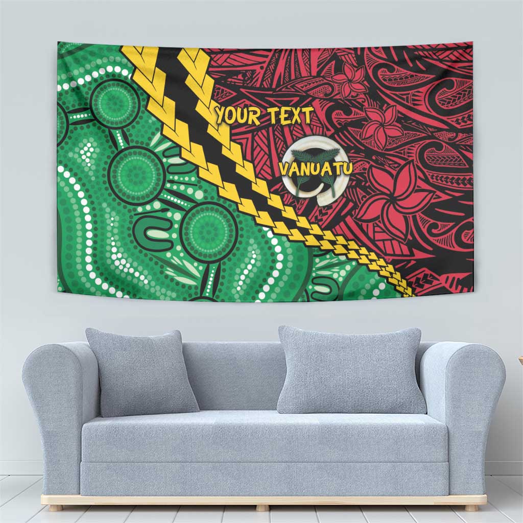 Vanuatu Personalized Tribal Tapestry Aboriginal Inspired Mix Style - Polynesian Pride