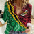 Vanuatu Personalized Tribal Women Casual Shirt Aboriginal Inspired Mix Style - Polynesian Pride