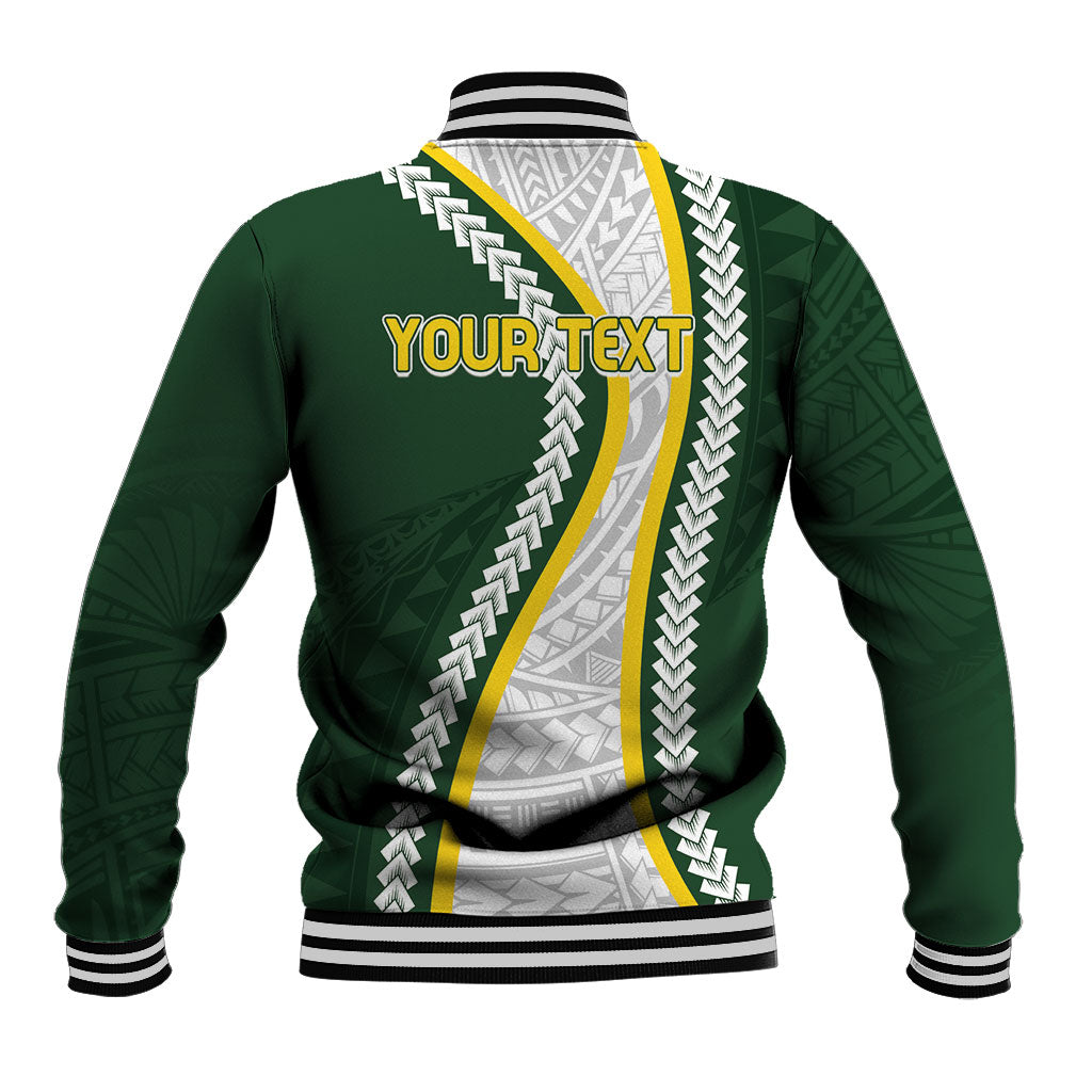 Cook Islands Rugby Personalized Avaiki Baseball Jacket GO Kuki