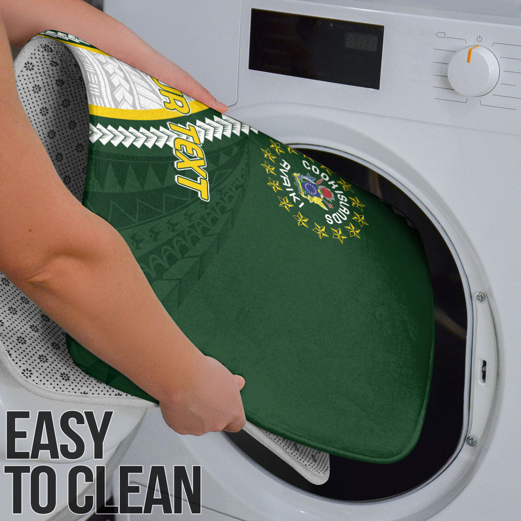 Cook Islands Rugby Personalized Avaiki Bathroom Set GO Kuki