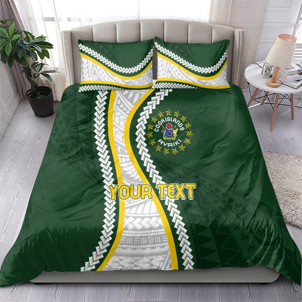 Cook Islands Rugby Personalized Avaiki Bedding Set GO Kuki