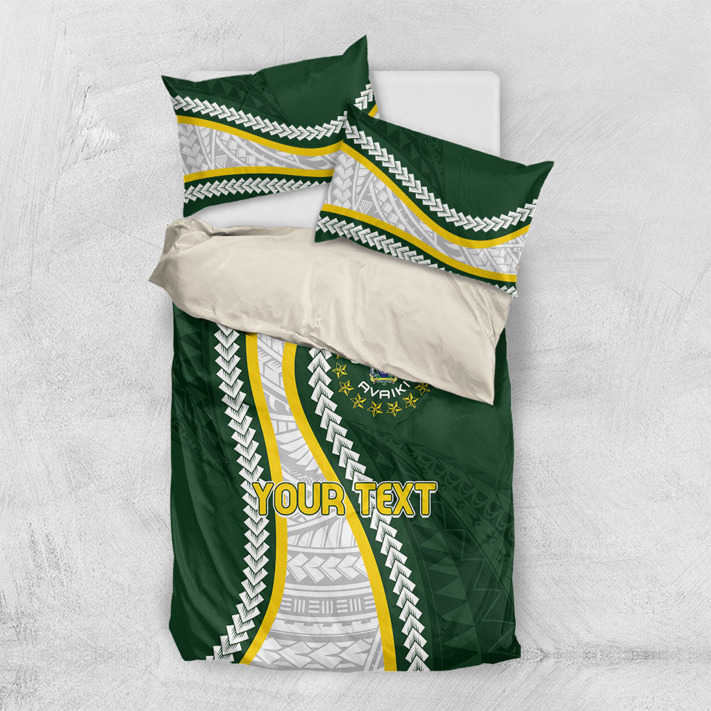 Cook Islands Rugby Personalized Avaiki Bedding Set GO Kuki
