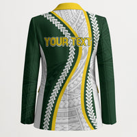 Cook Islands Rugby Personalized Avaiki Blazer GO Kuki