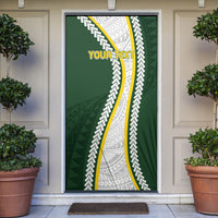 Cook Islands Rugby Personalized Avaiki Door Cover GO Kuki