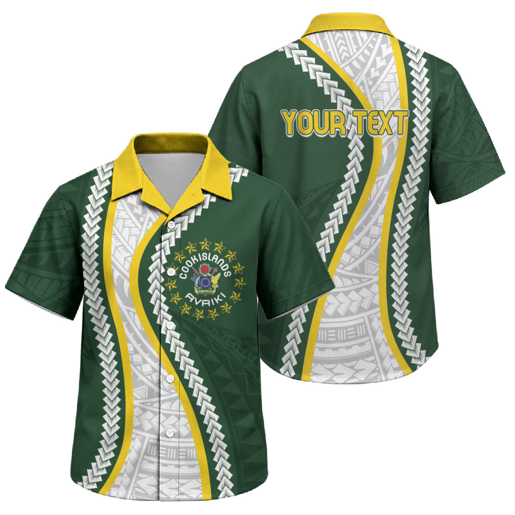 Cook Islands Rugby Personalized Avaiki Family Matching Mermaid Dress and Hawaiian Shirt GO Kuki
