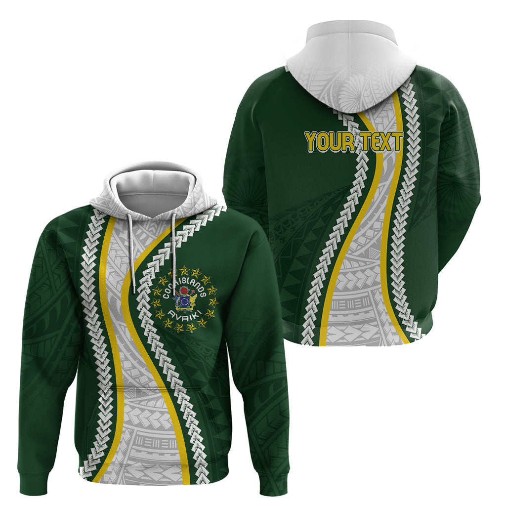 Cook Islands Rugby Personalized Avaiki Hoodie GO Kuki