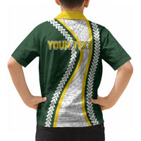 Cook Islands Rugby Personalized Avaiki Kid Hawaiian Shirt GO Kuki