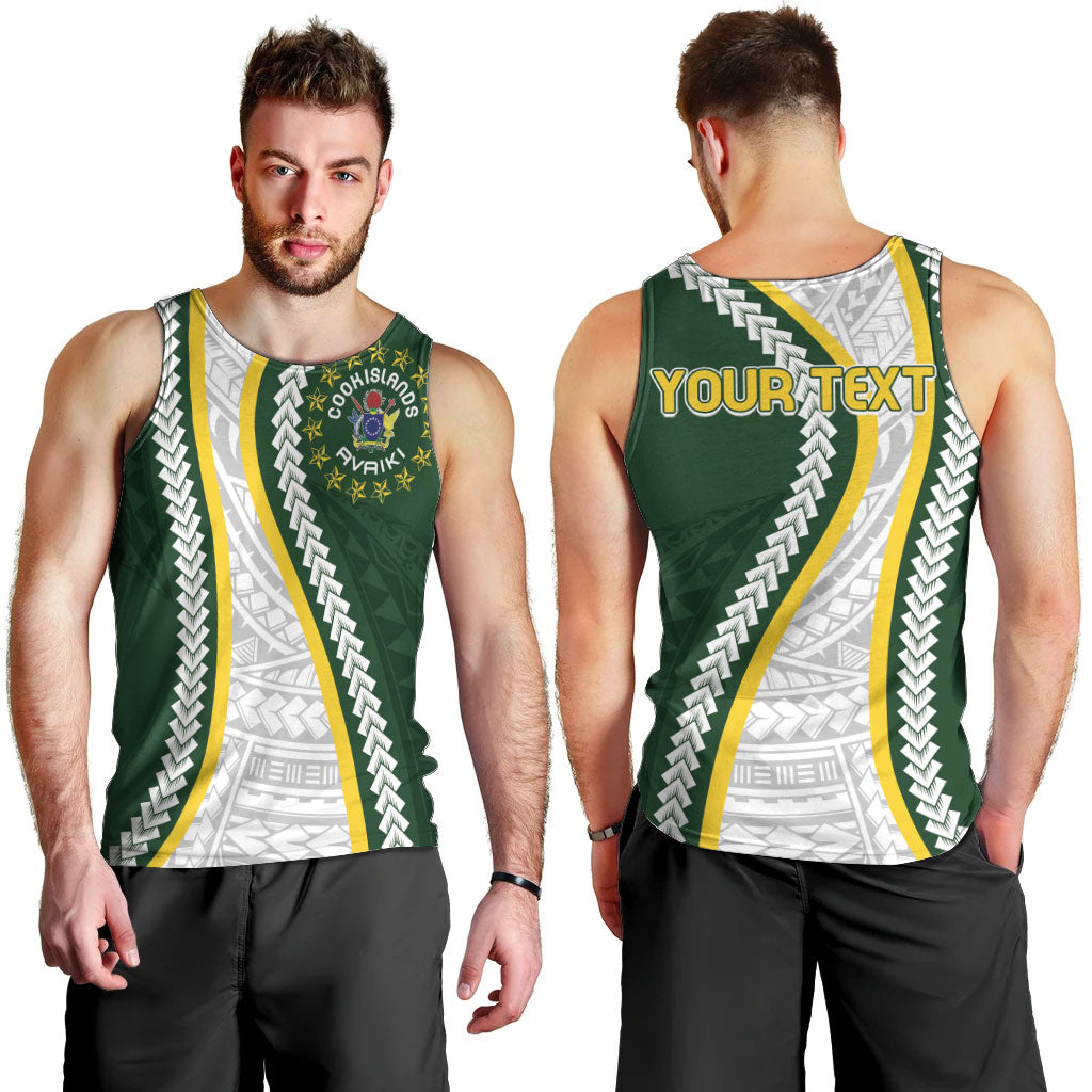 Cook Islands Rugby Personalized Avaiki Men Tank Top GO Kuki