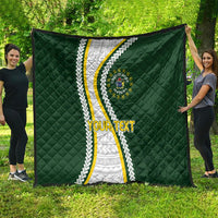 Cook Islands Rugby Personalized Avaiki Quilt GO Kuki