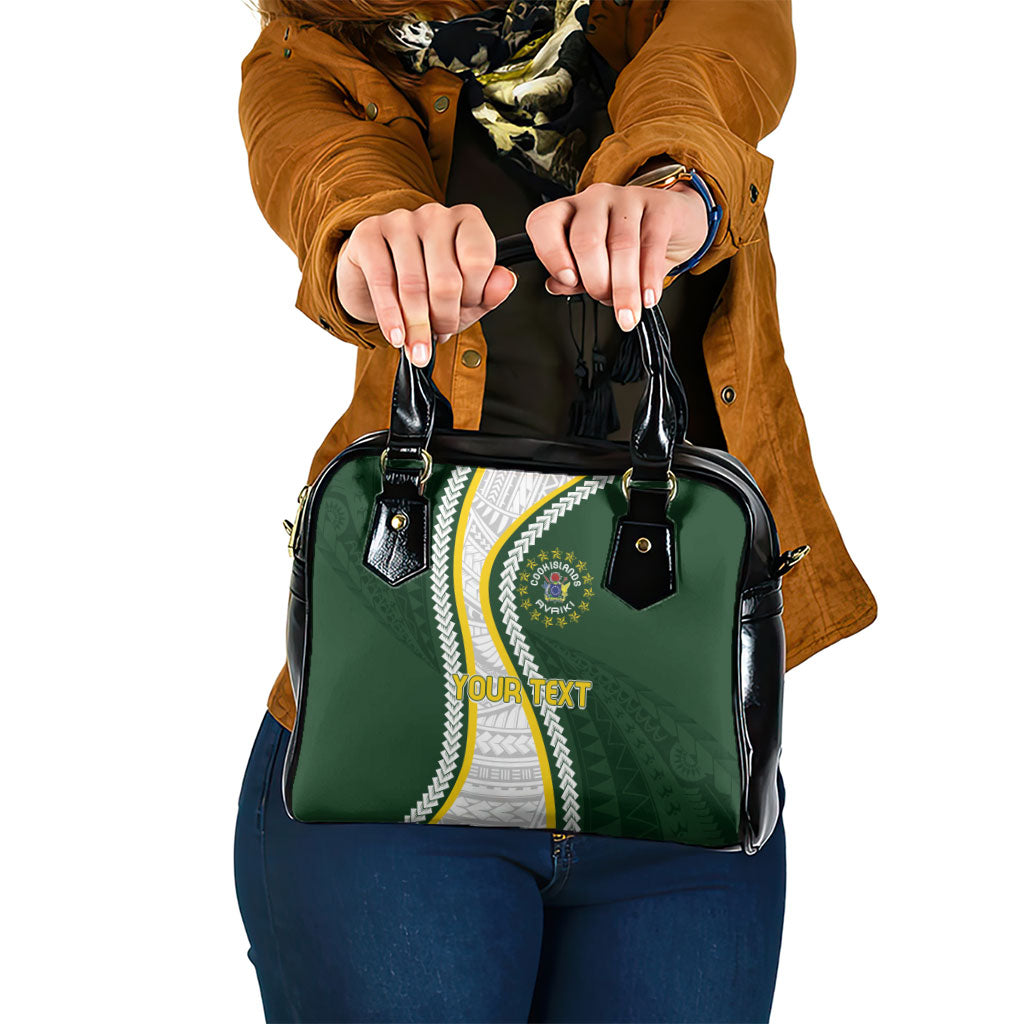 Cook Islands Rugby Personalized Avaiki Shoulder Handbag GO Kuki