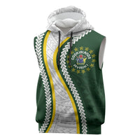 Cook Islands Rugby Personalized Avaiki Sleeveless Hoodie GO Kuki