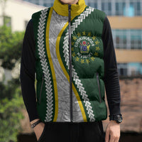 Cook Islands Rugby Personalized Avaiki Sleeveless Puffer Jacket GO Kuki