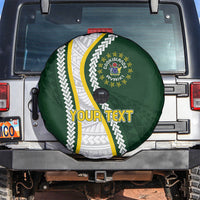 Cook Islands Rugby Personalized Avaiki Spare Tire Cover GO Kuki