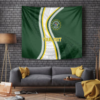 Cook Islands Rugby Personalized Avaiki Tapestry GO Kuki