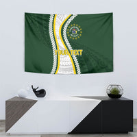 Cook Islands Rugby Personalized Avaiki Tapestry GO Kuki