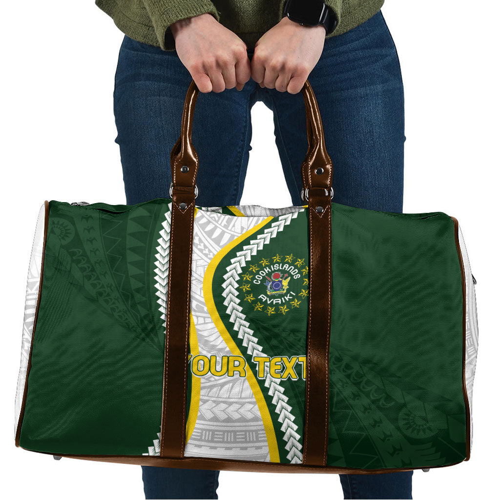 Cook Islands Rugby Personalized Avaiki Travel Bag GO Kuki