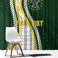 Cook Islands Rugby Personalized Avaiki Window Curtain GO Kuki