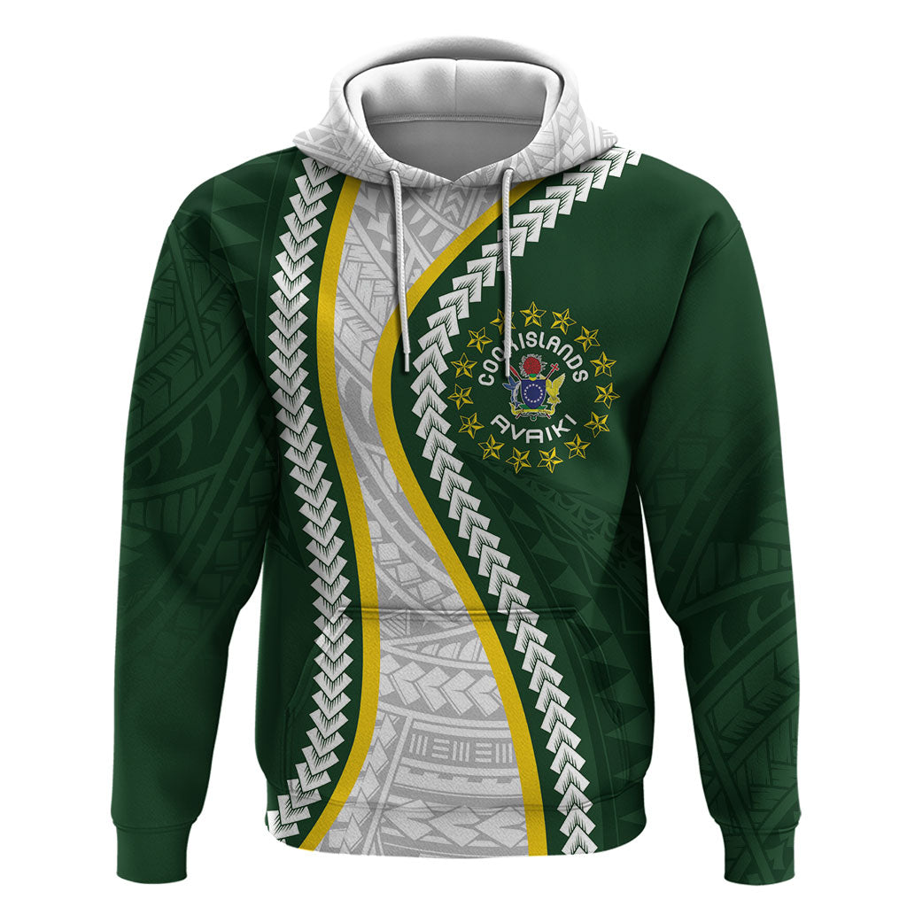 Cook Islands Rugby Personalized Avaiki Zip Hoodie GO Kuki