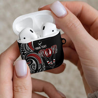 New Zealand Darts Personalized Hei Manaia AirPods Case Classic Kowhaiwhai