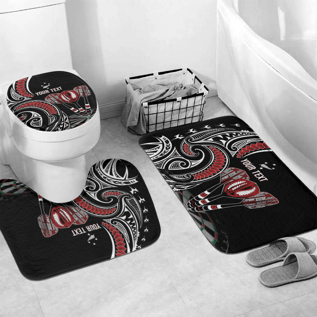 New Zealand Darts Personalized Hei Manaia Bathroom Set Classic Kowhaiwhai