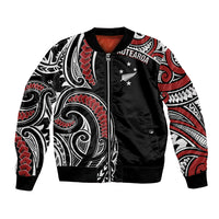 New Zealand Darts Personalized Hei Manaia Bomber Jacket Classic Kowhaiwhai