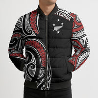 New Zealand Darts Personalized Hei Manaia Bomber Puffer Jacket Classic Kowhaiwhai