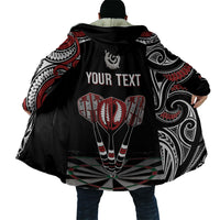 New Zealand Darts Personalized Hei Manaia Cloak Classic Kowhaiwhai