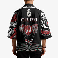New Zealand Darts Personalized Hei Manaia Kimono Classic Kowhaiwhai