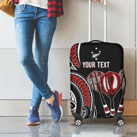 New Zealand Darts Personalized Hei Manaia Luggage Cover Classic Kowhaiwhai