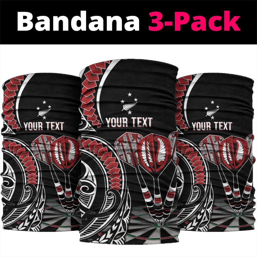 New Zealand Darts Personalized Hei Manaia Neck Gaiter Classic Kowhaiwhai