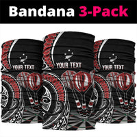 New Zealand Darts Personalized Hei Manaia Neck Gaiter Classic Kowhaiwhai
