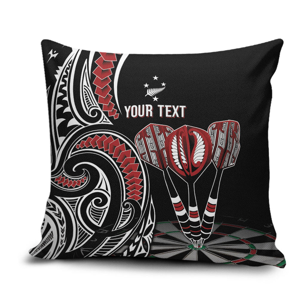 New Zealand Darts Personalized Hei Manaia Pillow Cover Classic Kowhaiwhai