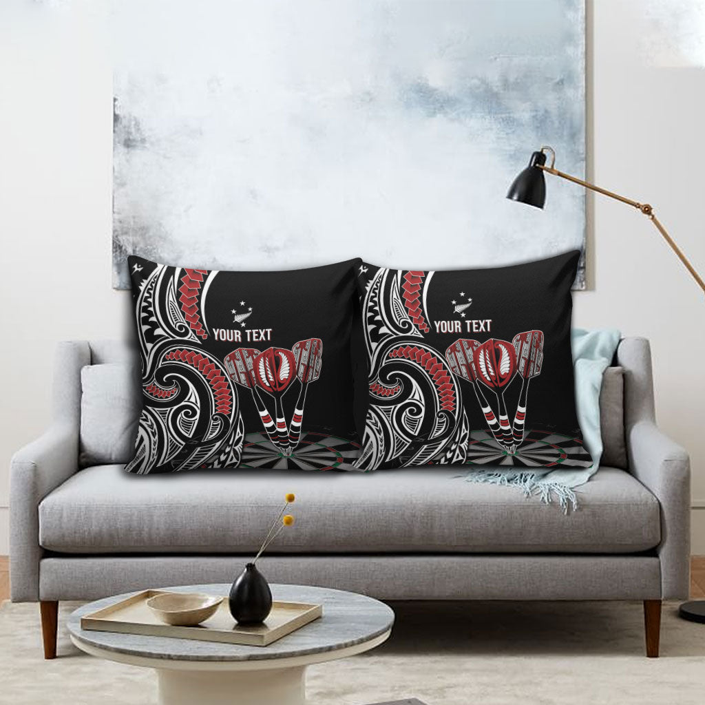 New Zealand Darts Personalized Hei Manaia Pillow Cover Classic Kowhaiwhai